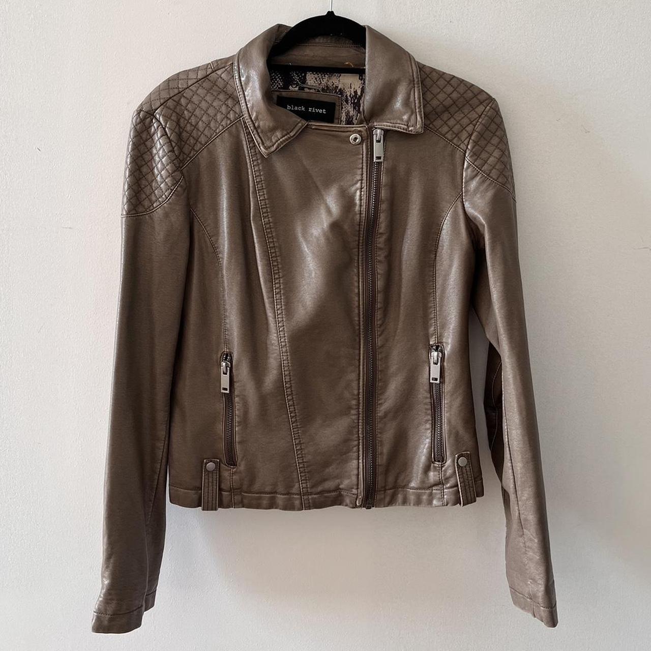 Black rivet coat discount