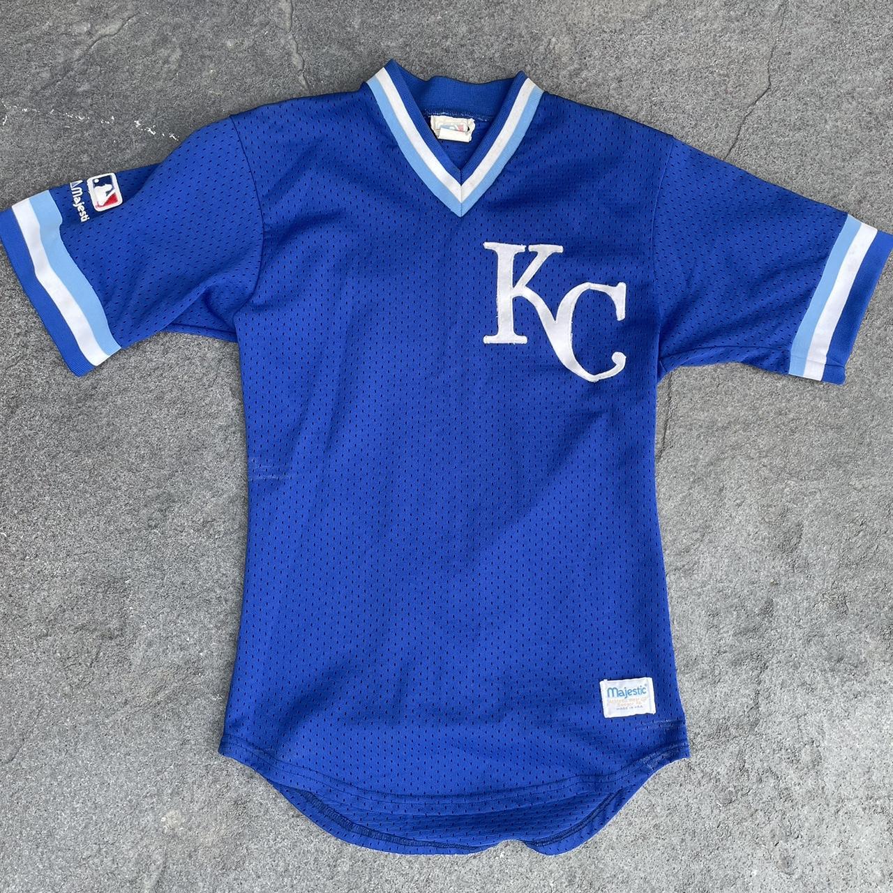Kansas City Royals Majestic Cool Base MLB Baseball Jersey Mens size Small