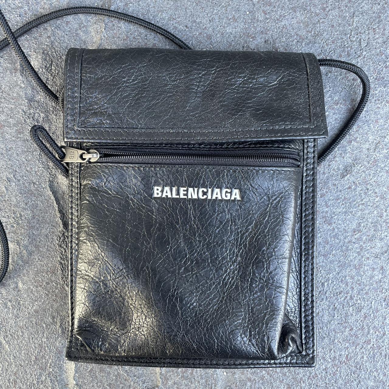 Balenciaga Leather Pouch Cross Body Explorer. Depop