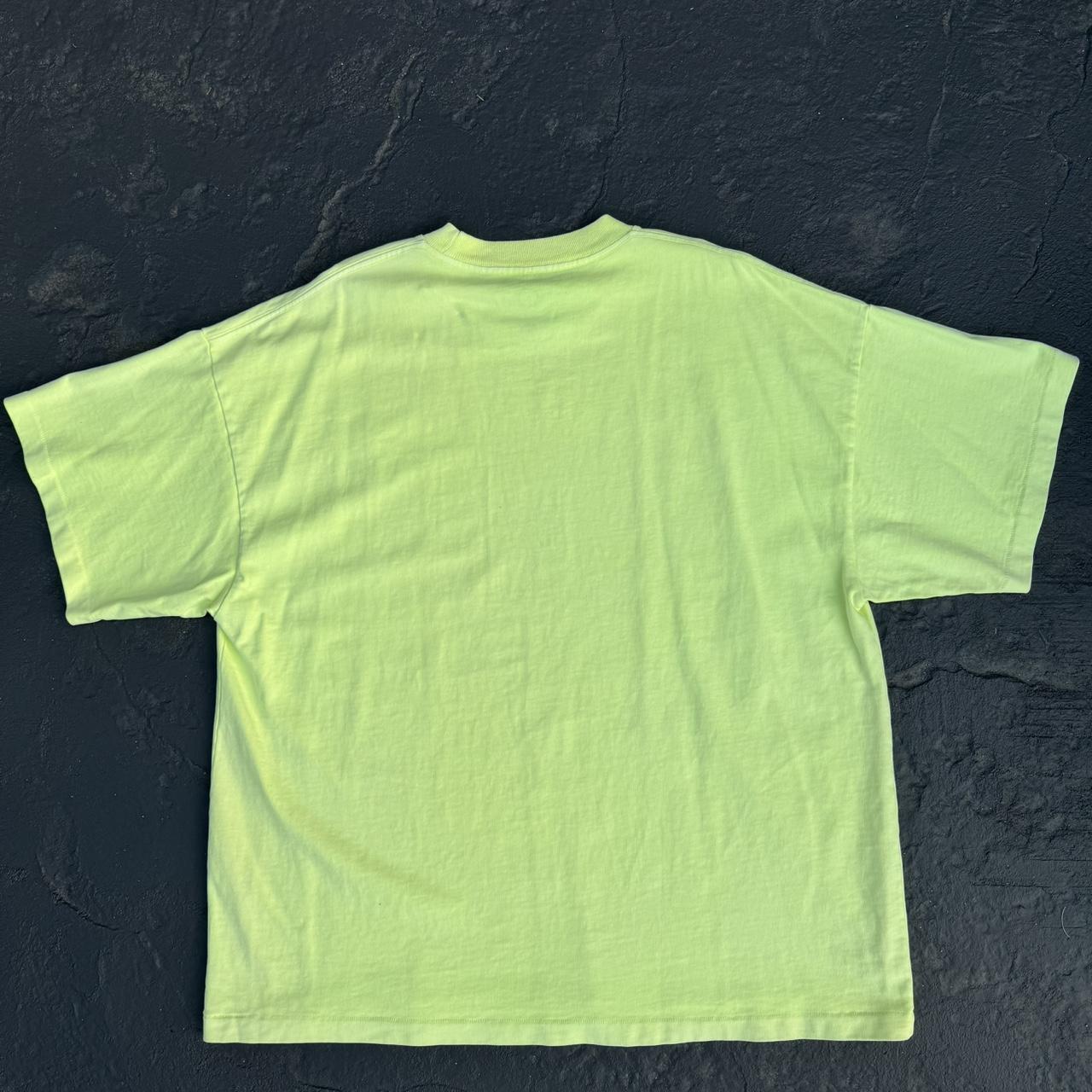 Yeezy neon fashion green shirt