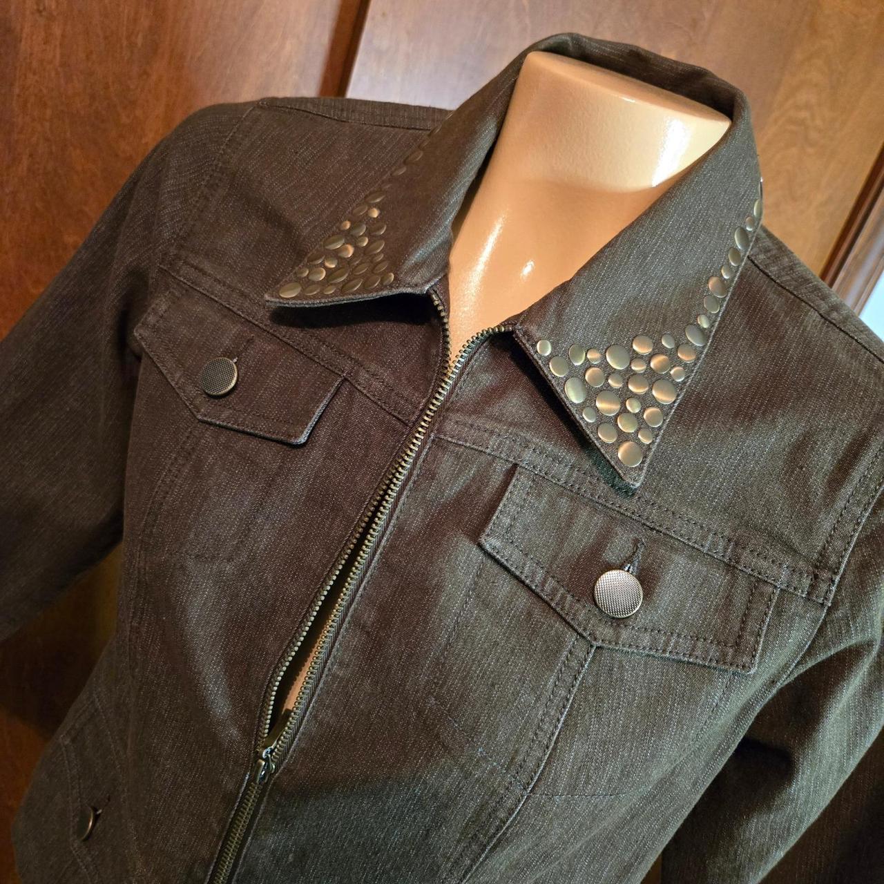 Ruby Rd. Women's Lightweight Jacket - Brown/Green… - image 2