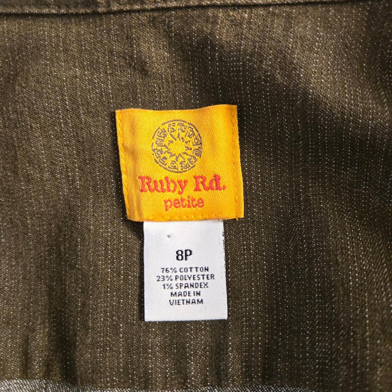 Ruby Rd. Women's Lightweight Jacket - Brown/Green… - image 7