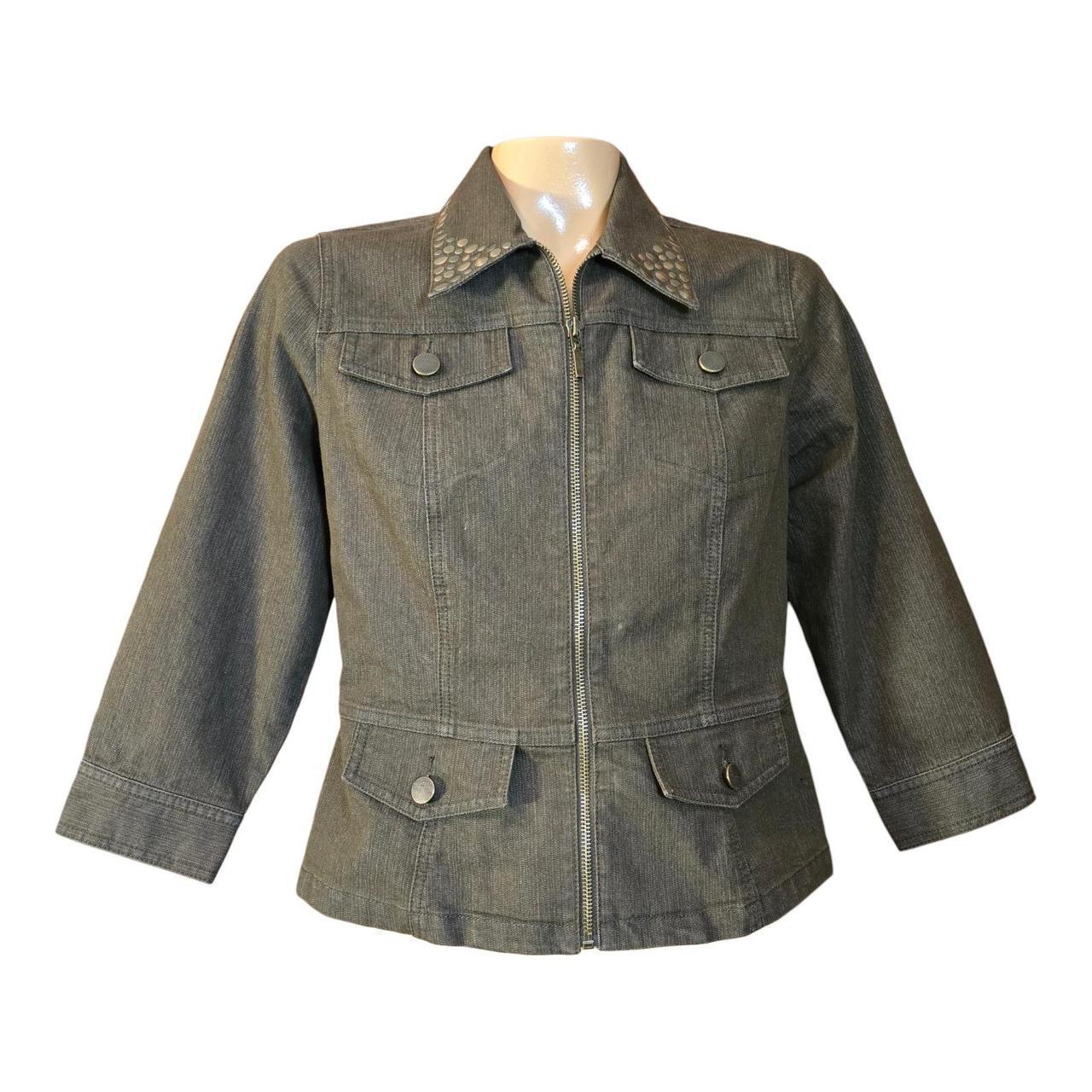 Ruby Rd. Women's Lightweight Jacket - Brown/Green… - image 1