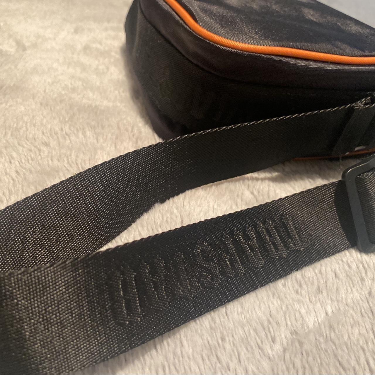 Trapstar Men's Black and Orange Bag Depop