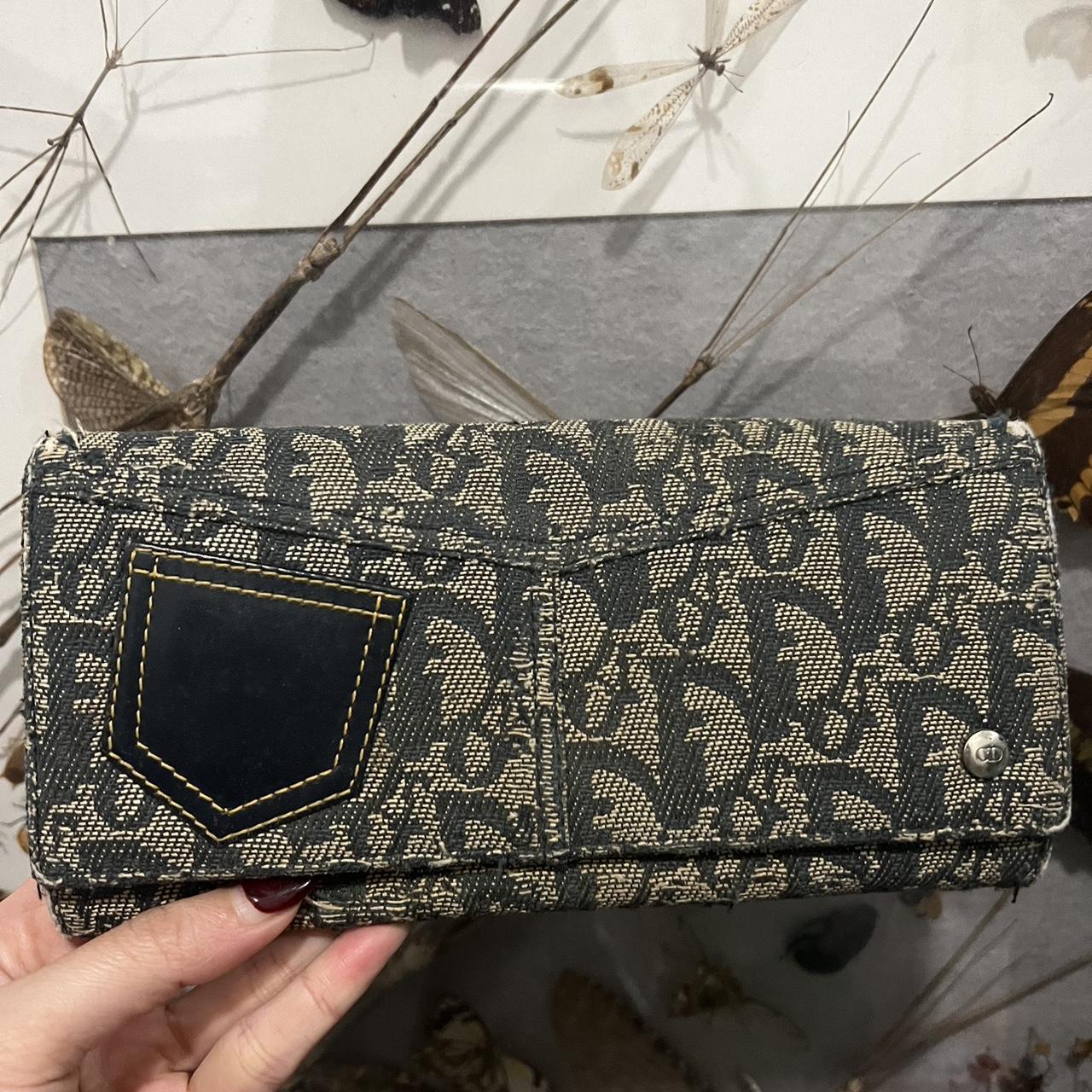 🏹Christian Dior vintage denim wallet 🏹See photos of... - Depop