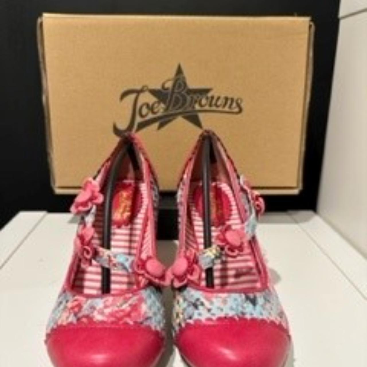 joe browns pink shoes