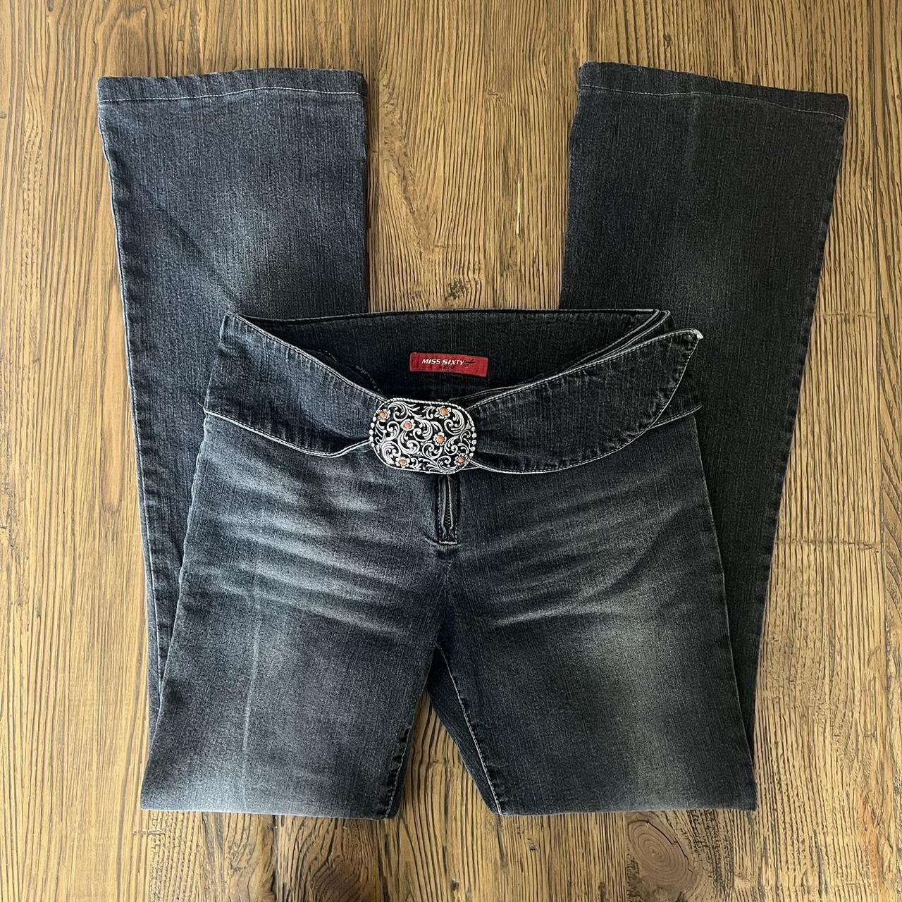 Miss Sixty Limited RARE VTG Black Rockstar Jeans