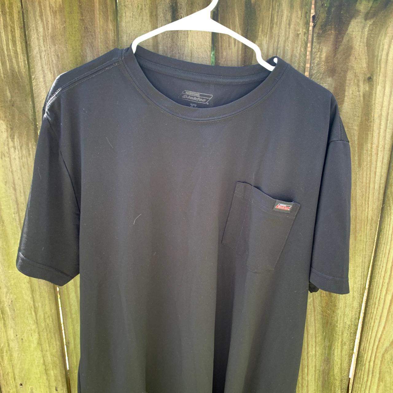 genuine dickies 100 polyester pocket tee