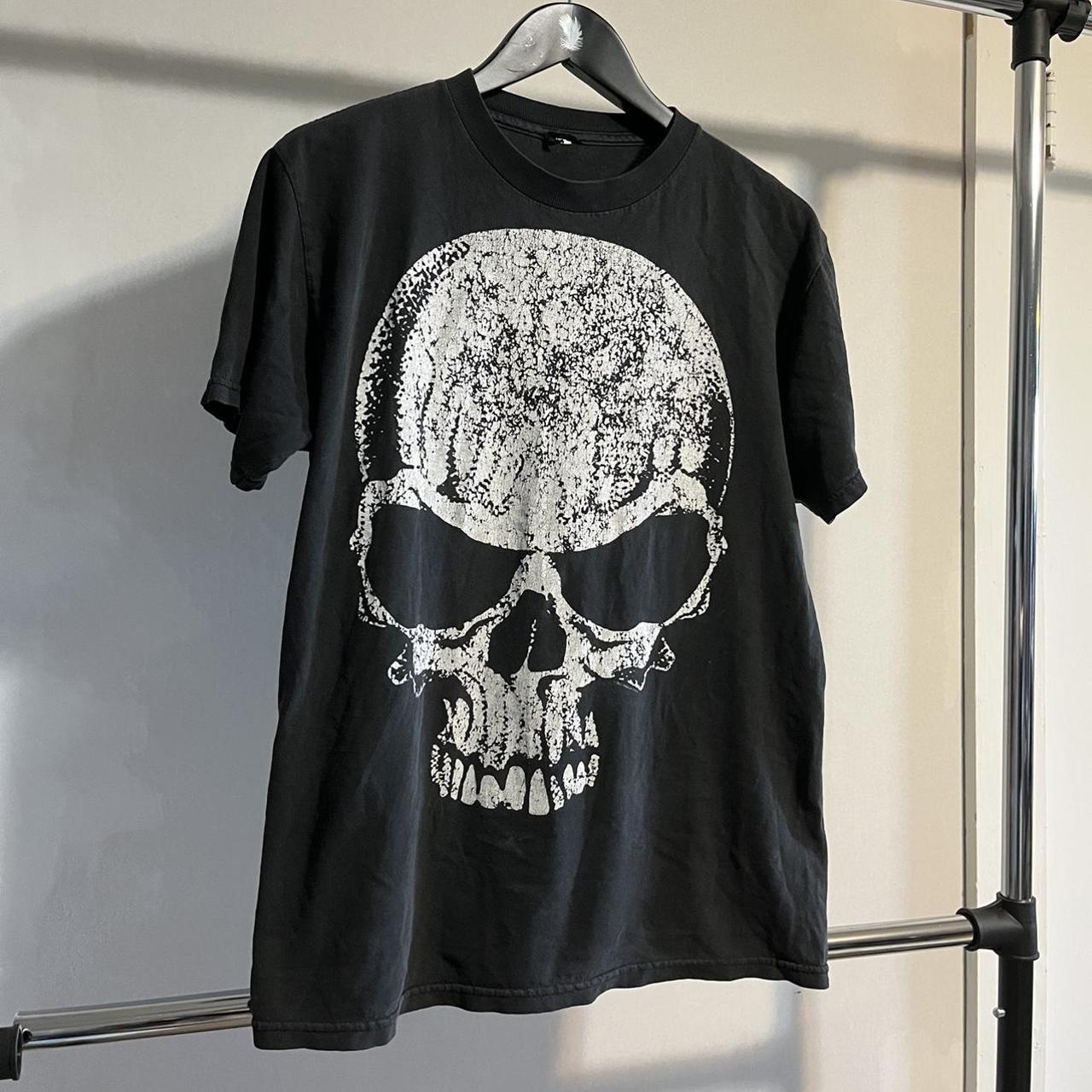 2007 fashion offers victim skull shirt