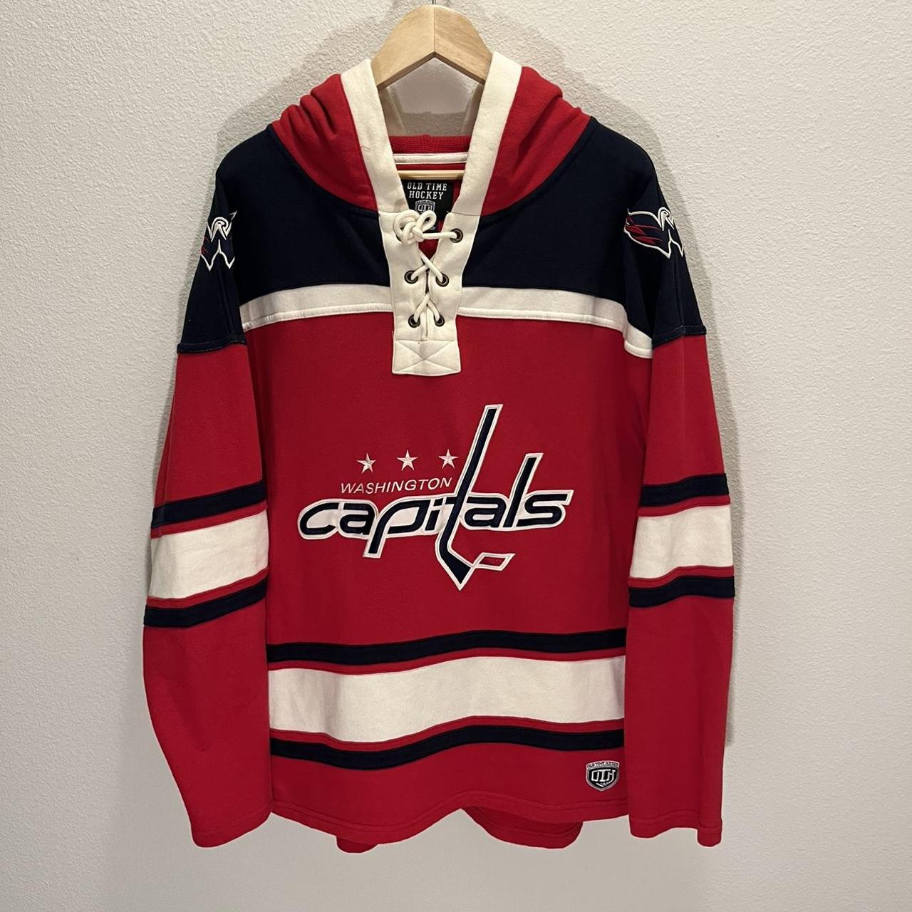 Washington capitals hotsell sweatshirt jersey