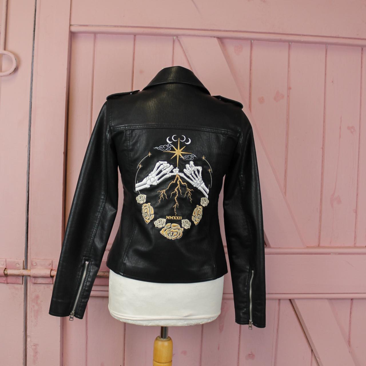 Bride leather sale jacket topshop