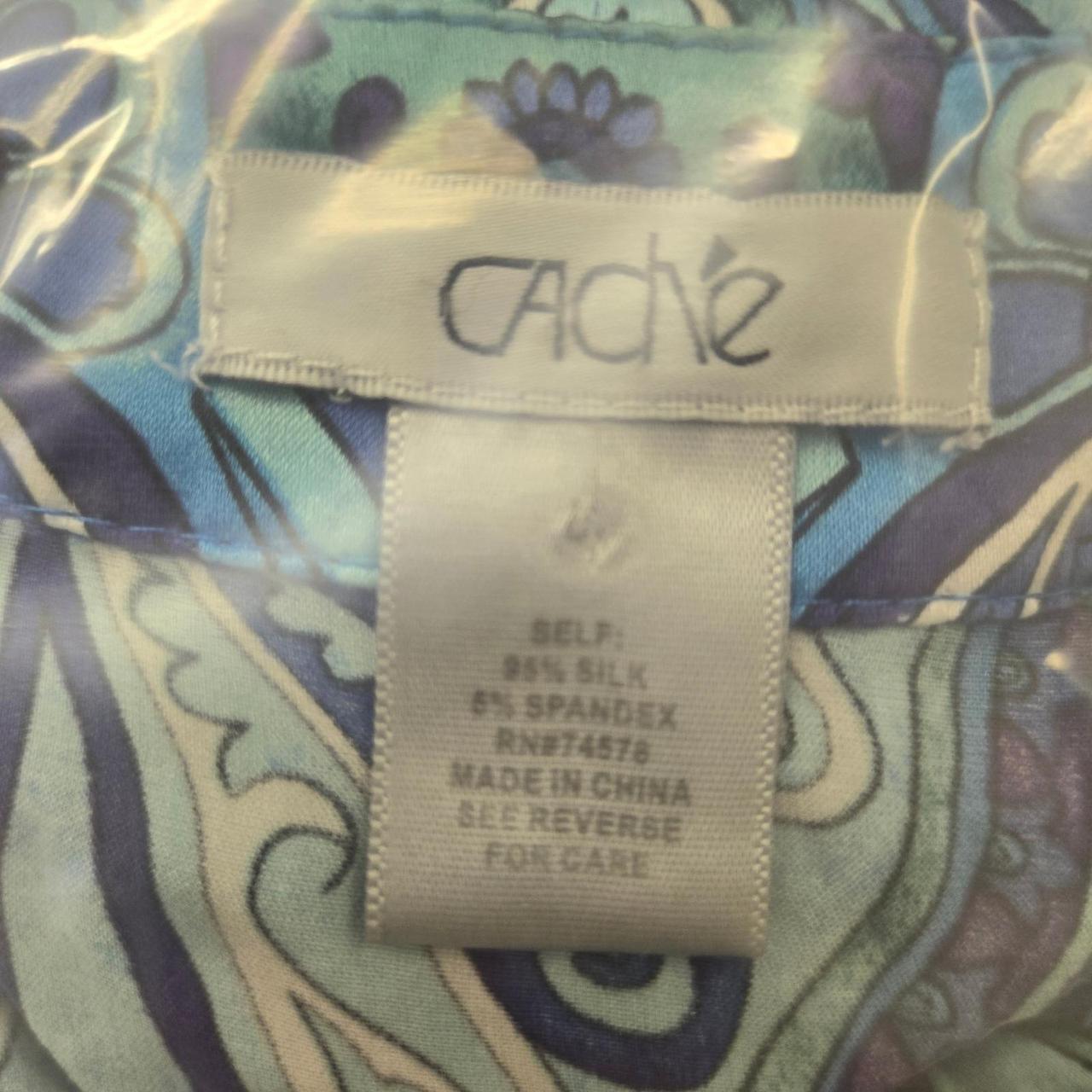 Cache Women's Blouse - Multi - L – Cache Collecti… - image 4