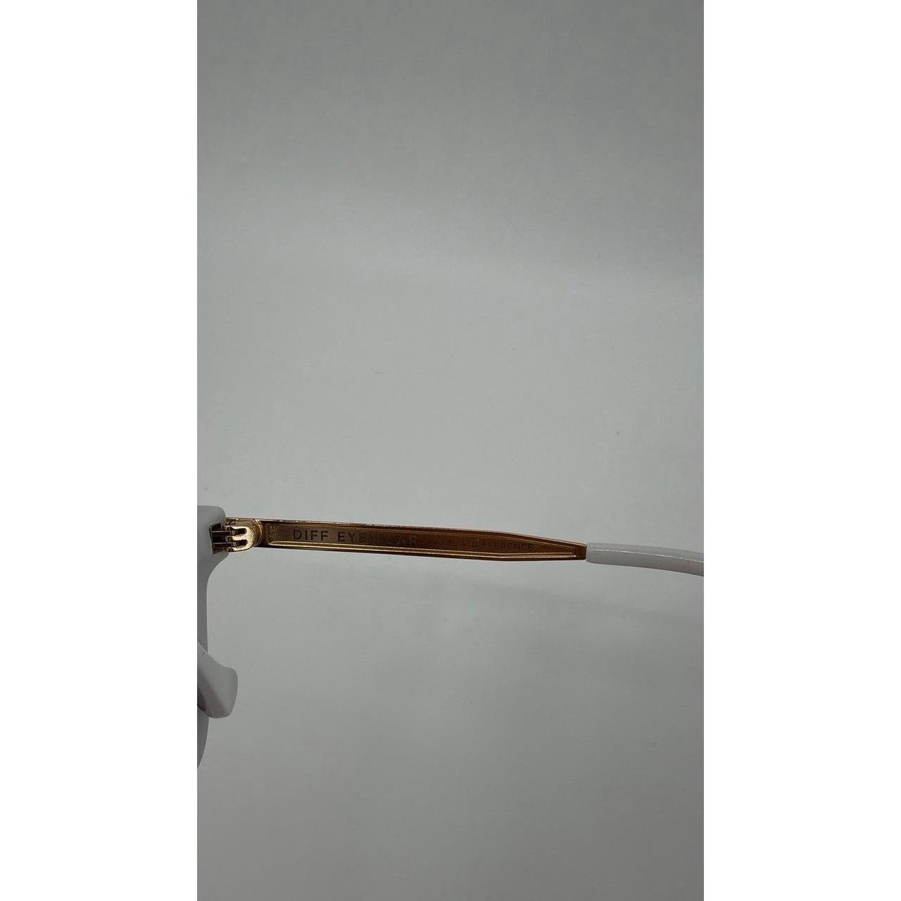 DIFF Women's Sunglasses - White – DIFF Bella Sung… - image 4