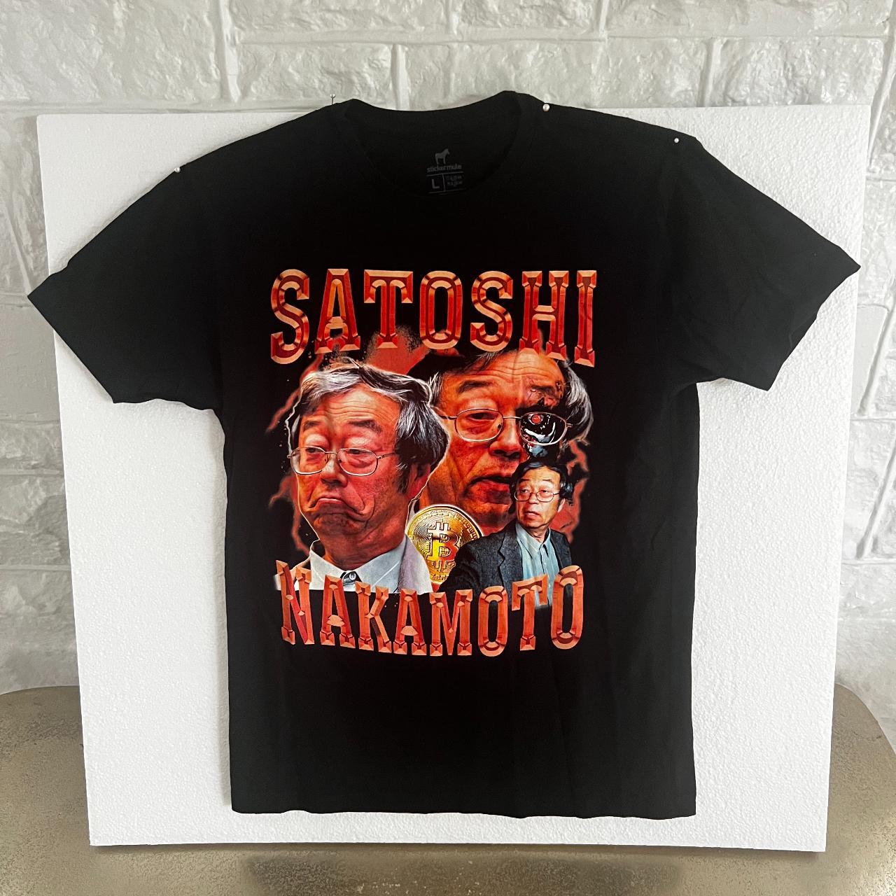 Satoshi Nakamoto shirt. Great condition. #Bitcoin | Depop