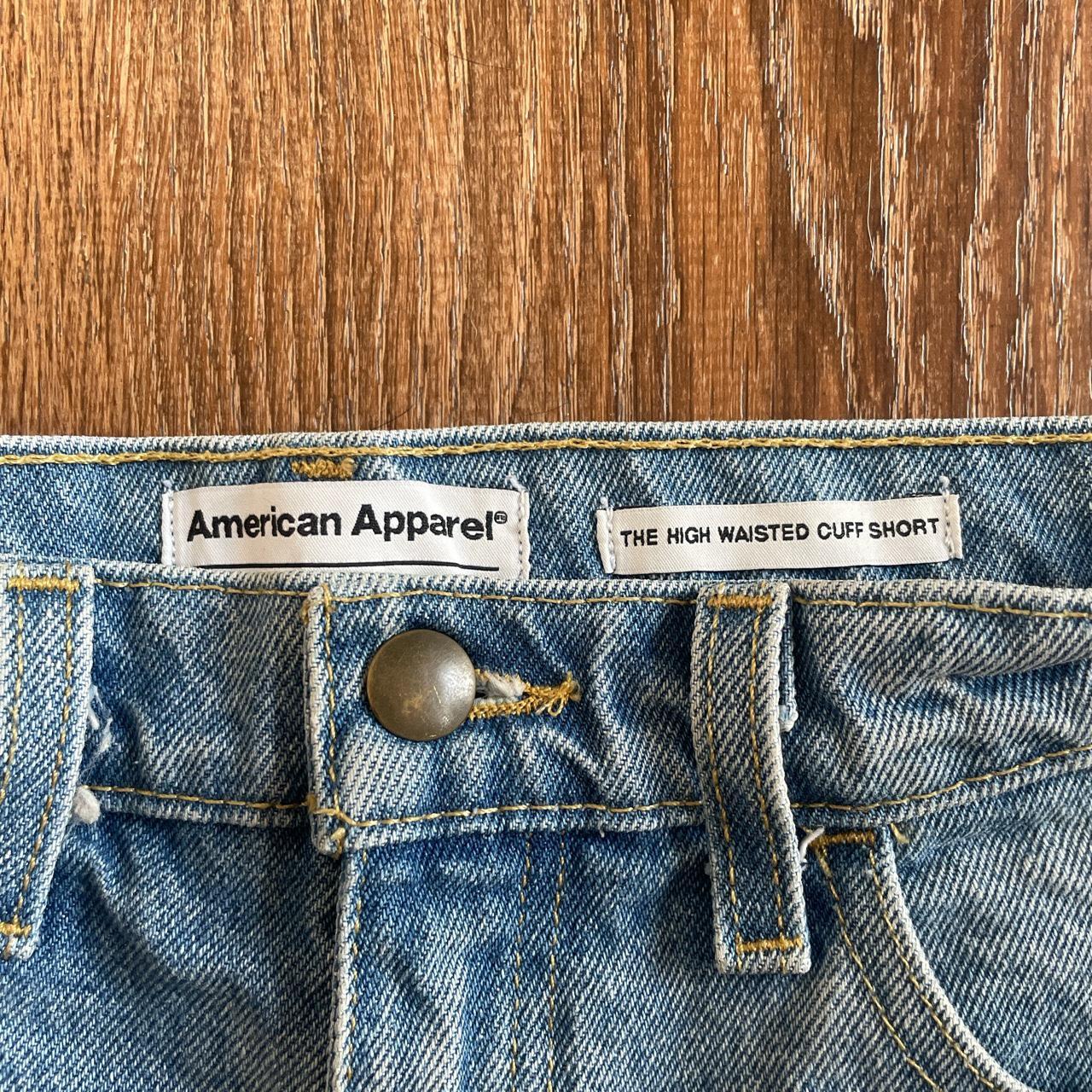 American Apparel Women's Blue Shorts (3)