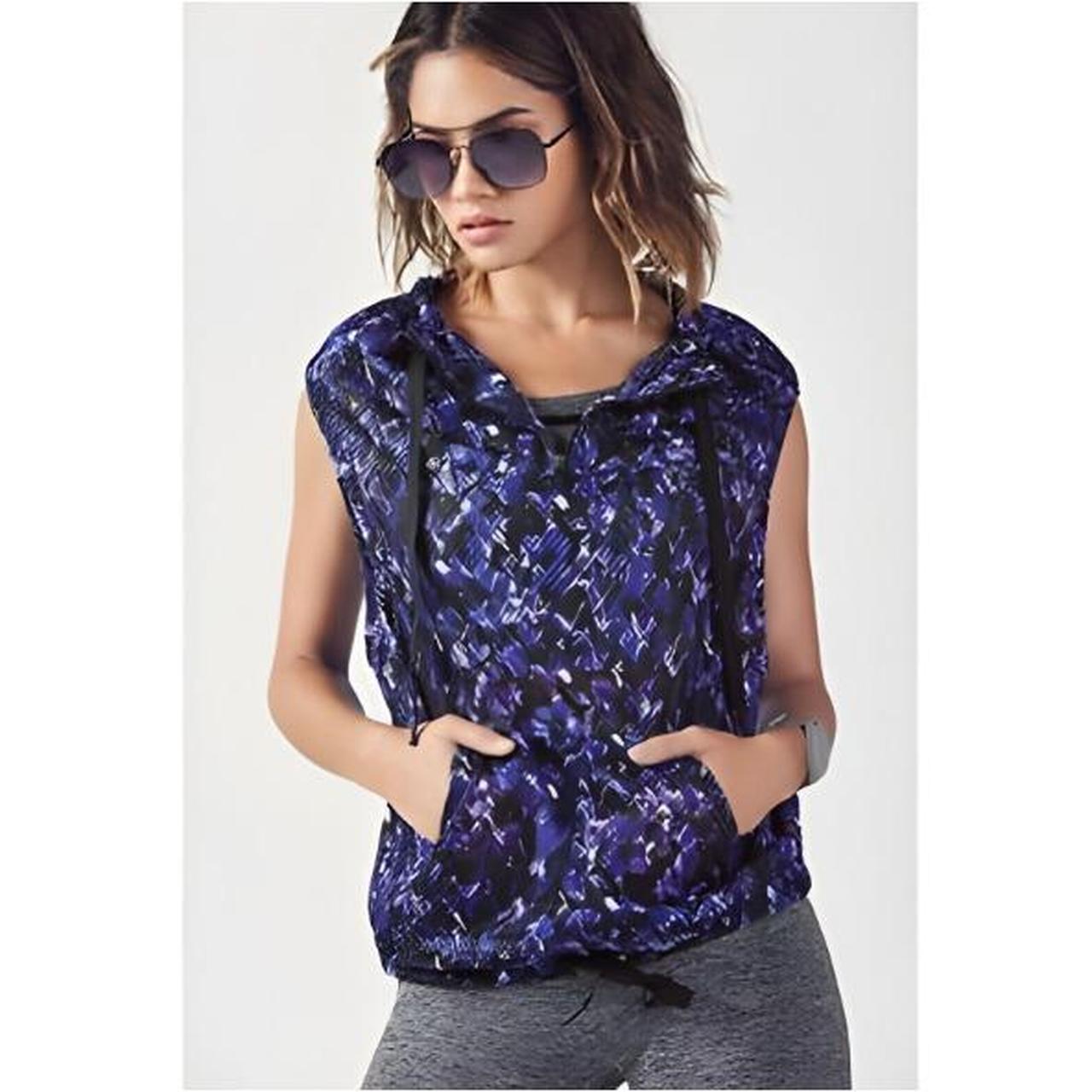 Fabletics Women's Vest - Blue - M – Fabletics Mes… - image 1