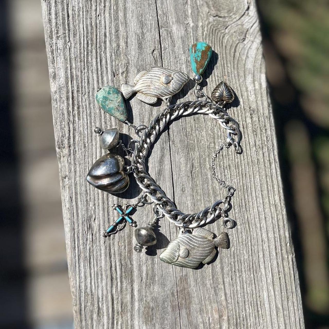 Women's Bracelet - Silver/Multi – Native inspired… - image 1