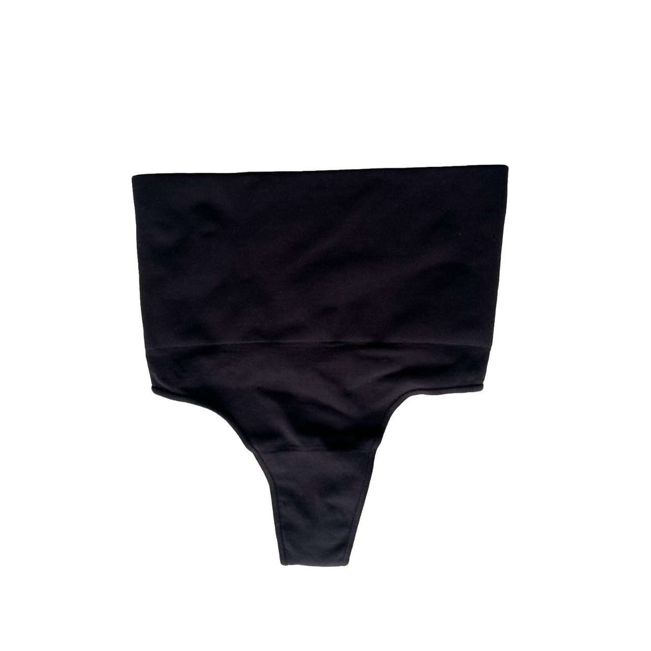 SKIMS Kim Kardashian Core Control Thong Black Size - Depop