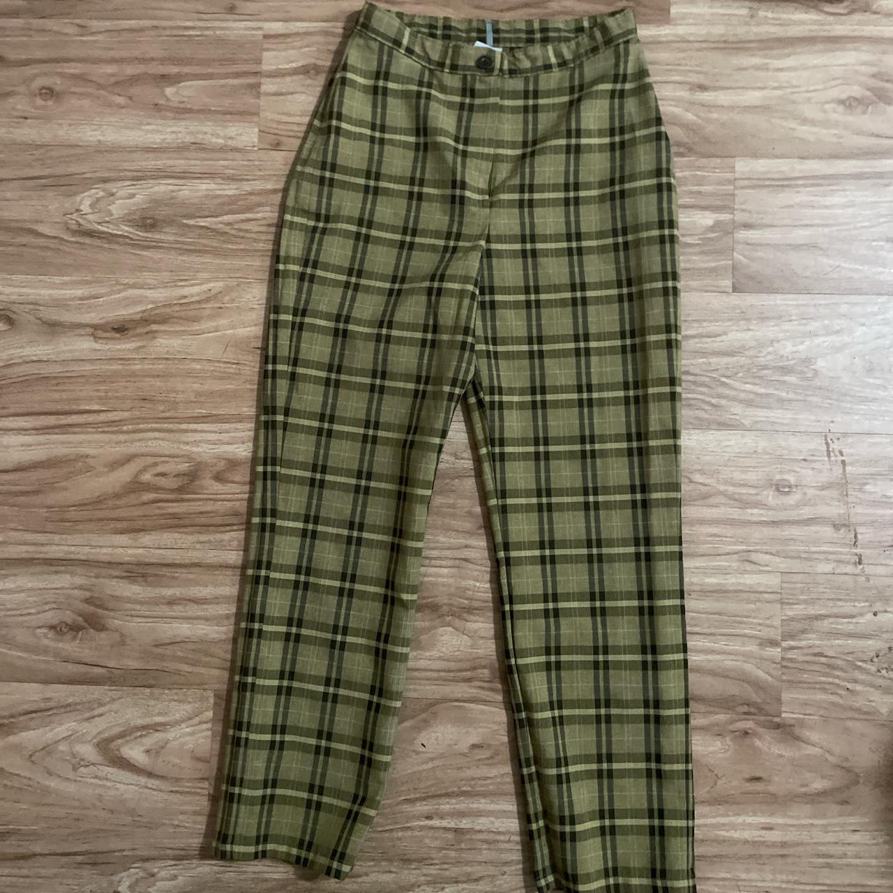 Vintage 90s plaid pants reminds me of Delia’s... - Depop