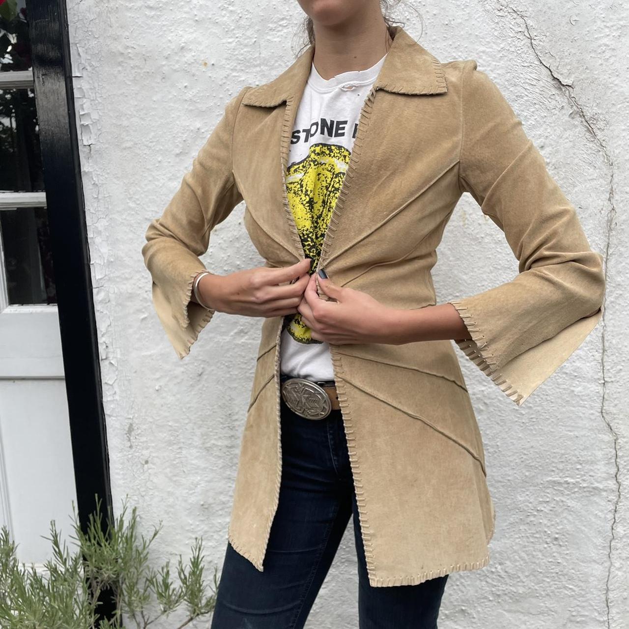 Vintage 1970's North shops Beach Suede Blouse/Jacket