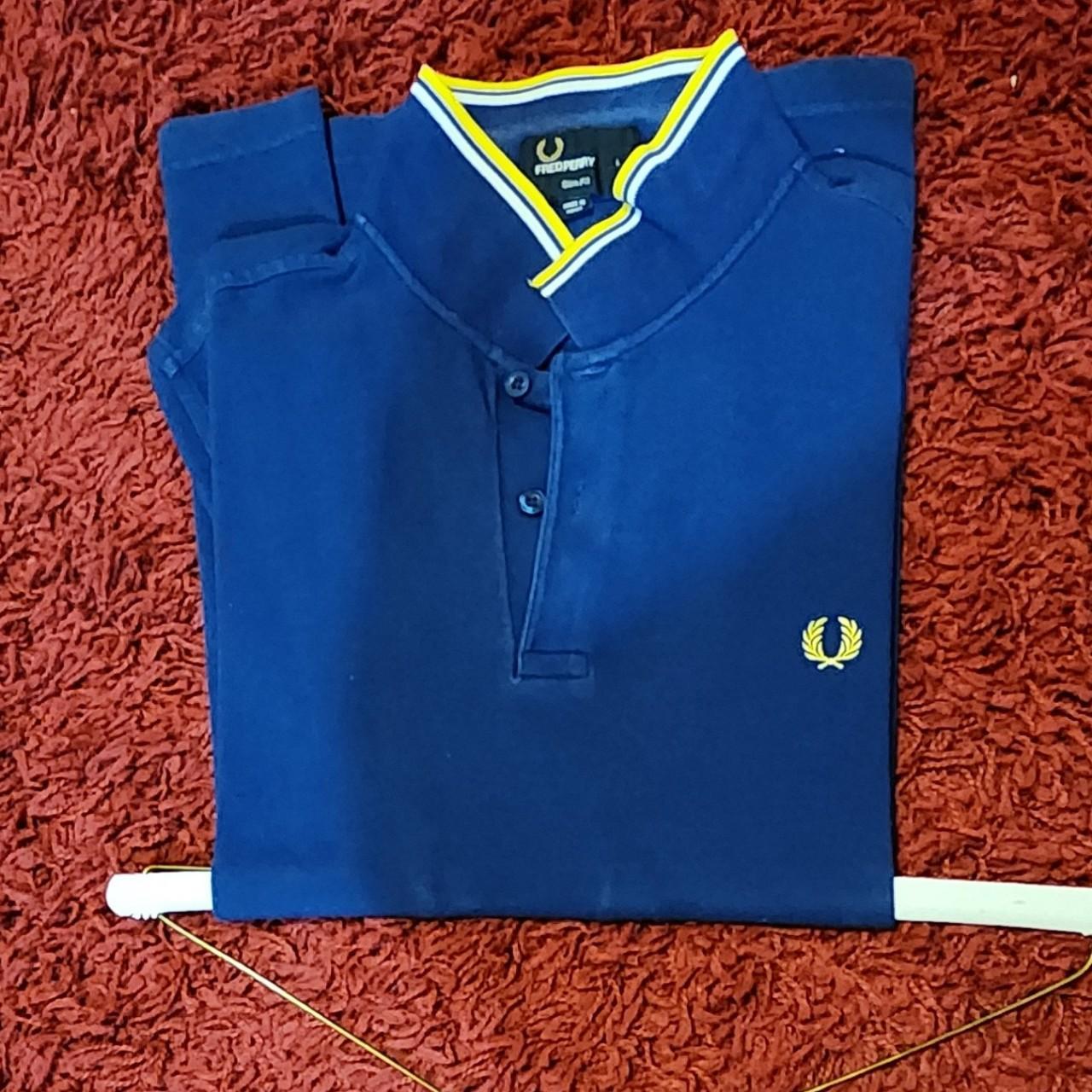Fred Perry Men's Blue Polo-shirts