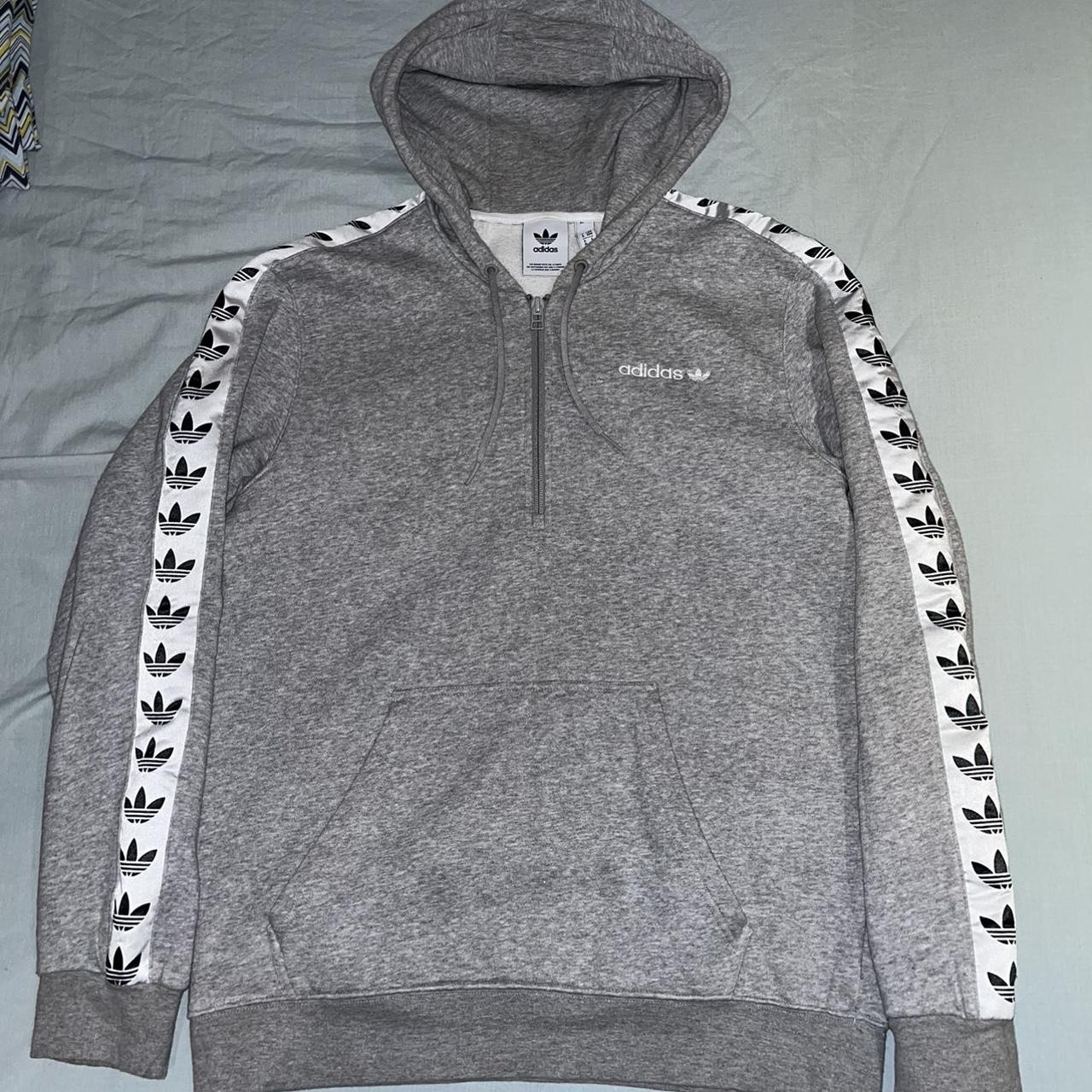 Tapered Adidas Hoodie Rare Hoodie In Depop