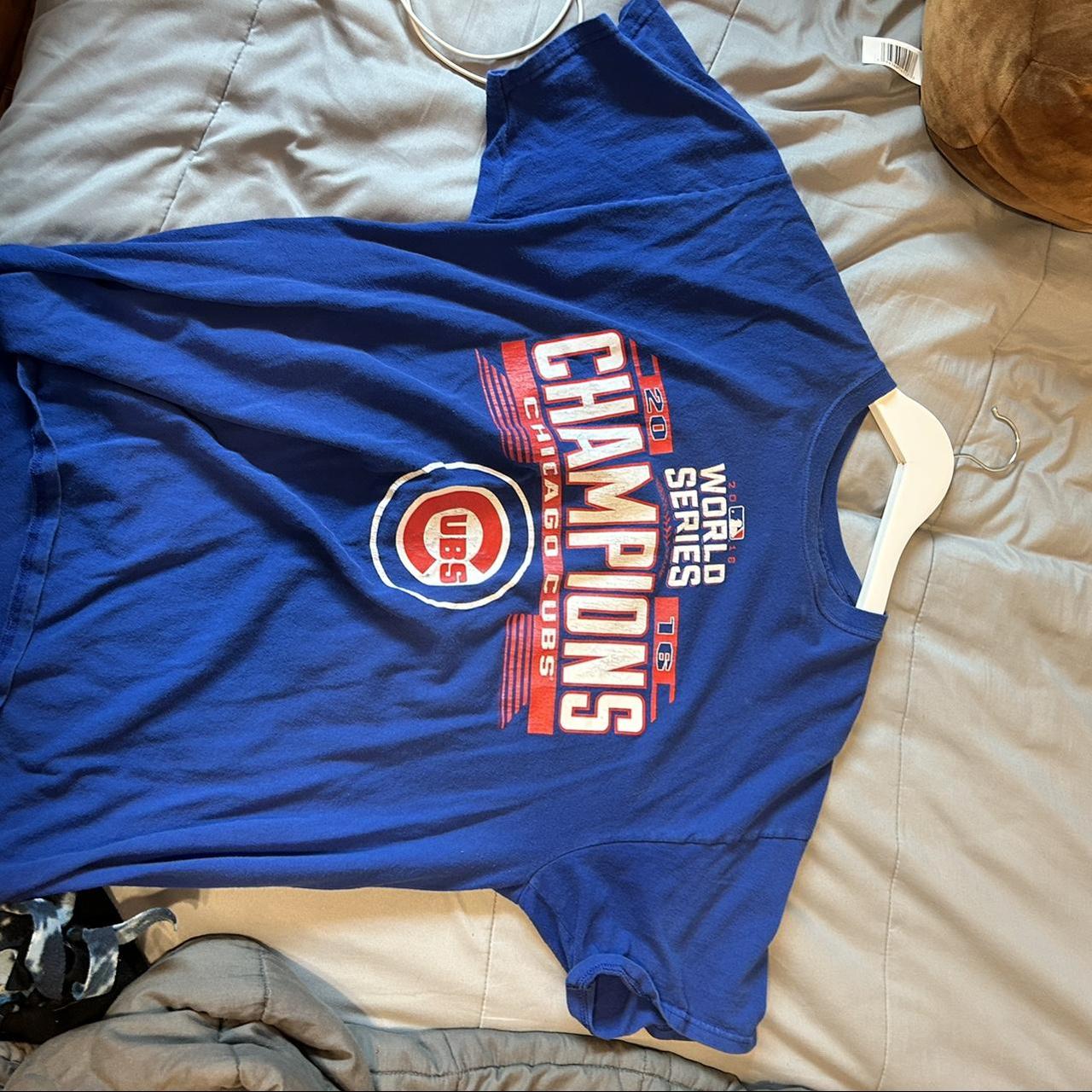 Majestic, Shirts, Chicago Cubs Championship Shirt