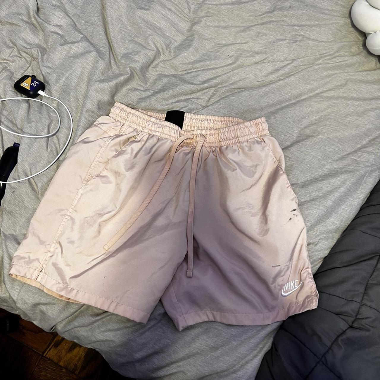 mens nike shorts pink