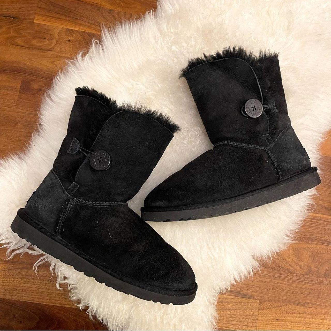 Ugg boots bailey sales bow black