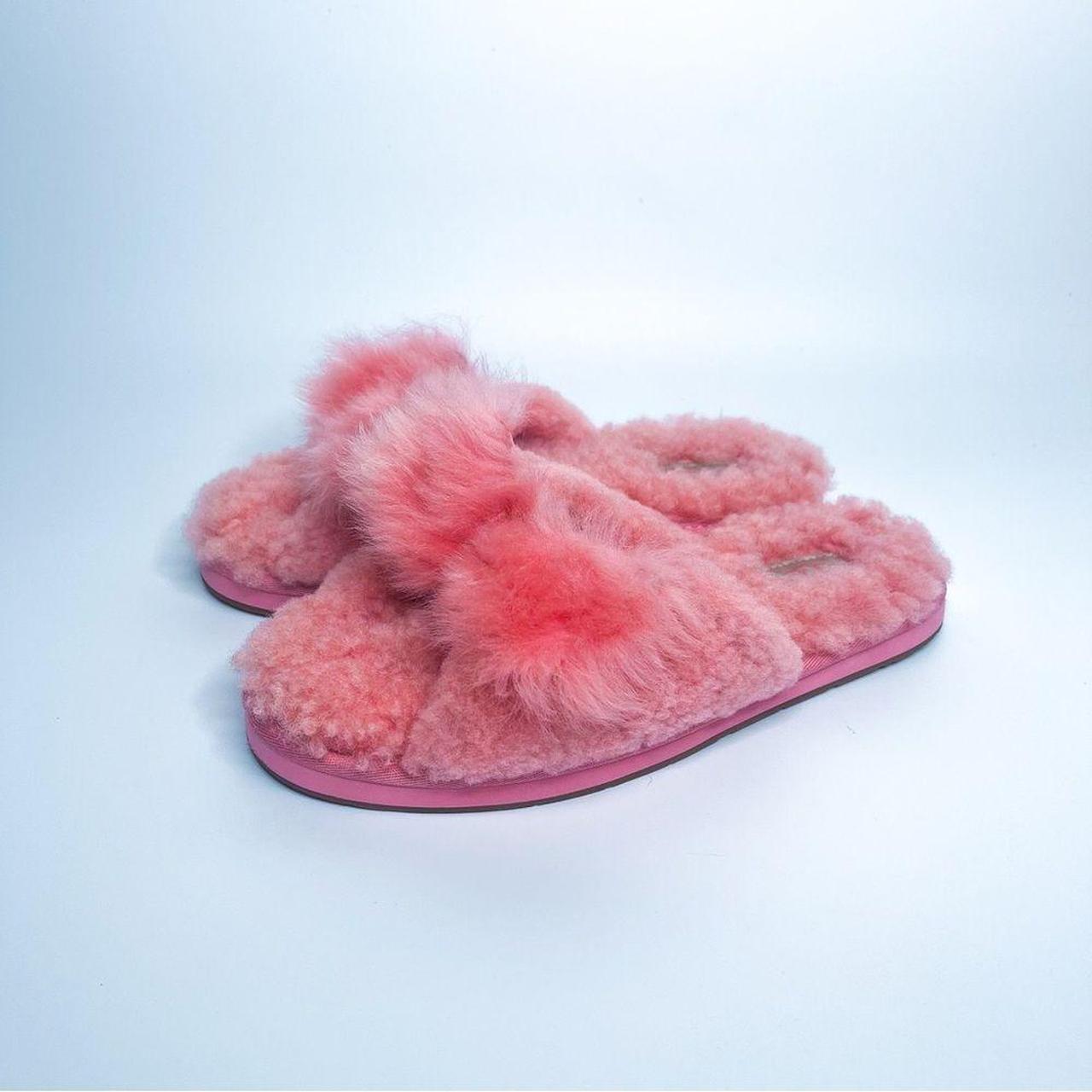 UGG Women s Mirabelle Fur Slippers in Pink. Make. Depop