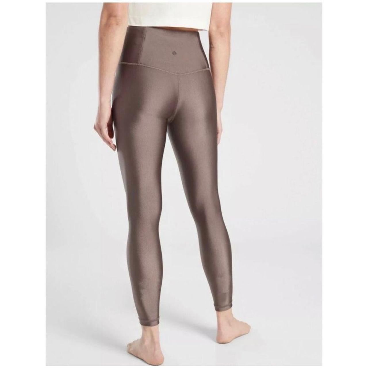 ATHLETA Women's Metallic Shimmer Leggings Size Small