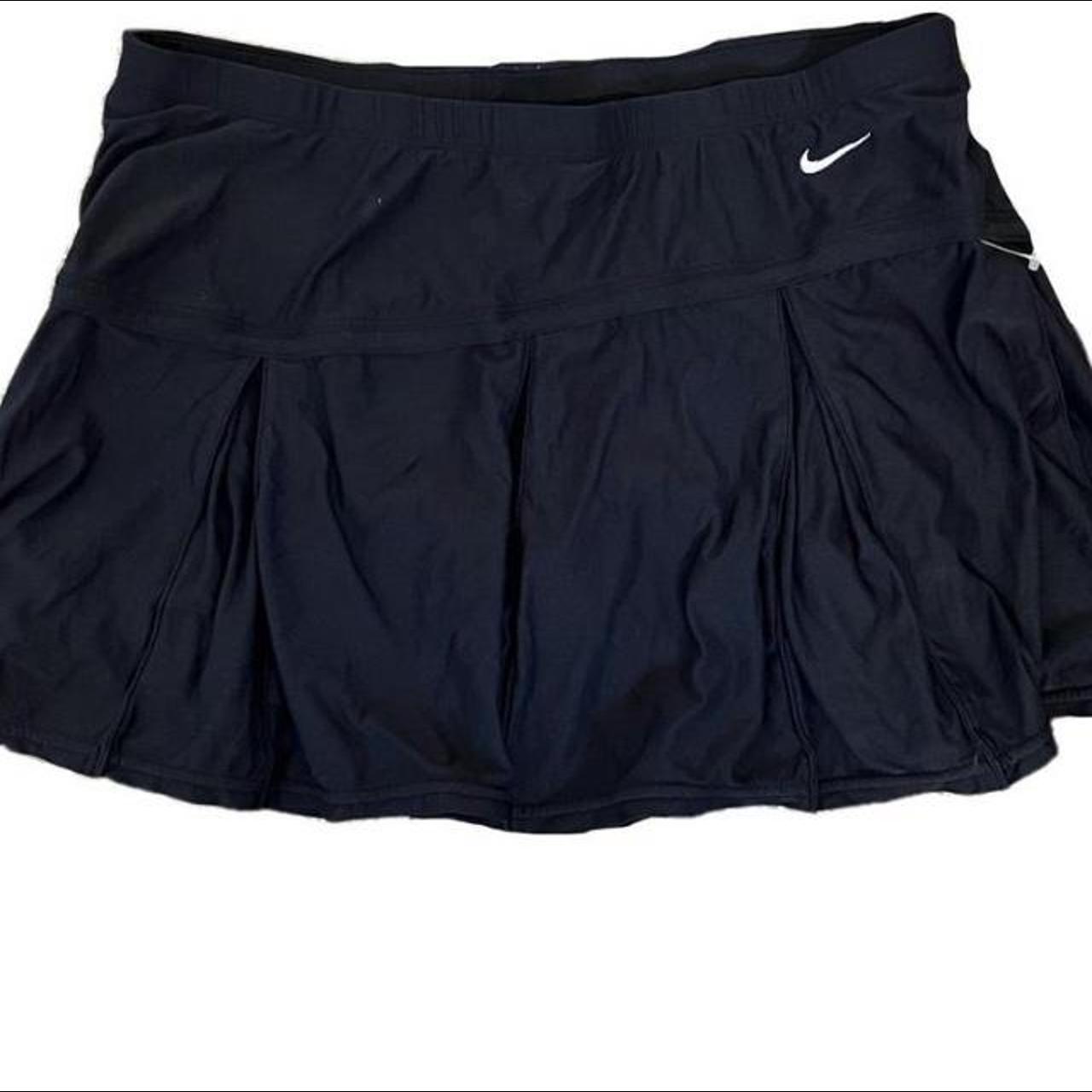 Black Nike Pleated Tennis Skirt Worn Once Size Depop