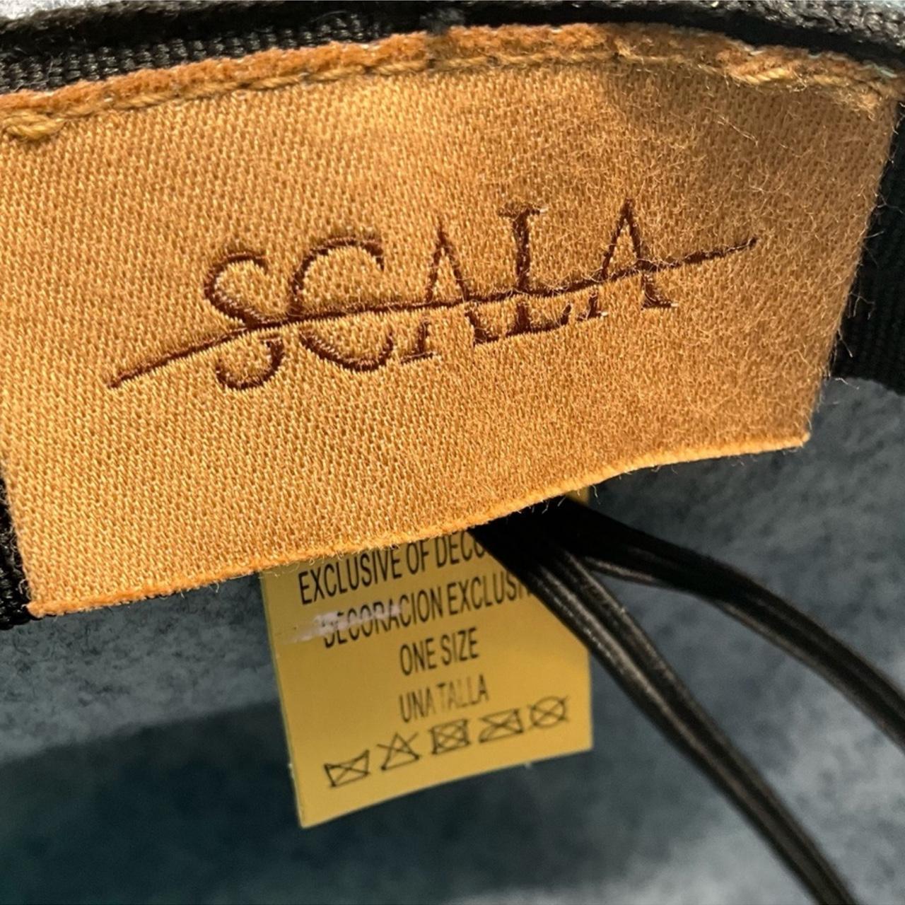 Scala Women's Hat - Grey – Scala Grey felt fedora… - image 3