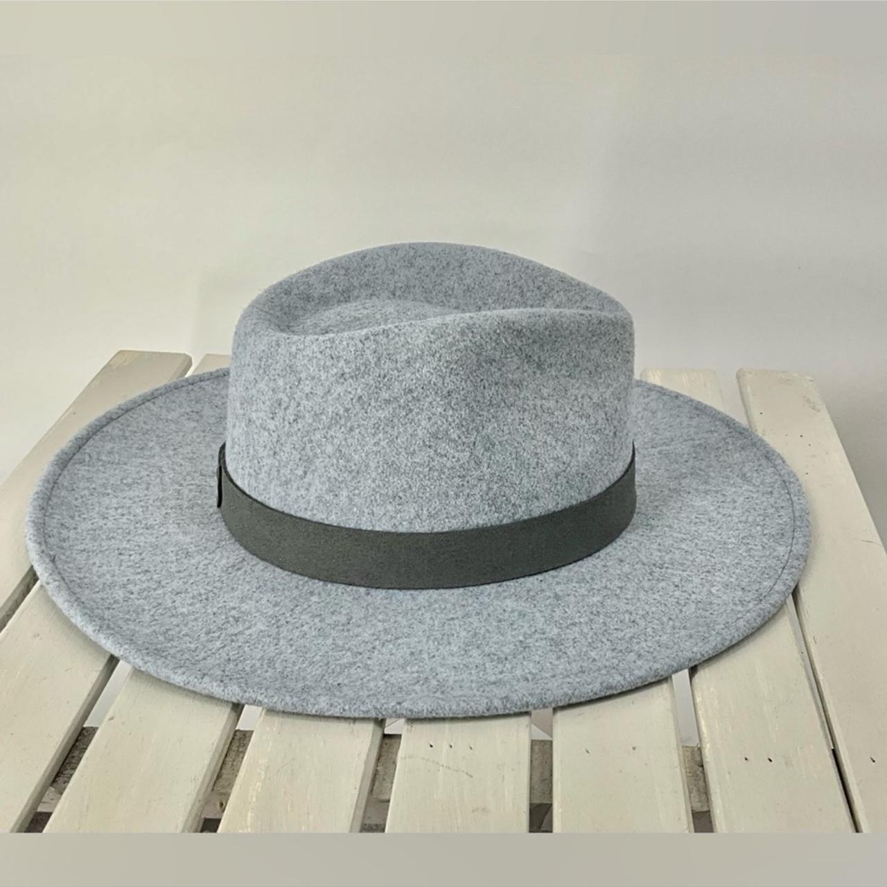 Scala Women's Hat - Grey – Scala Grey felt fedora… - image 1