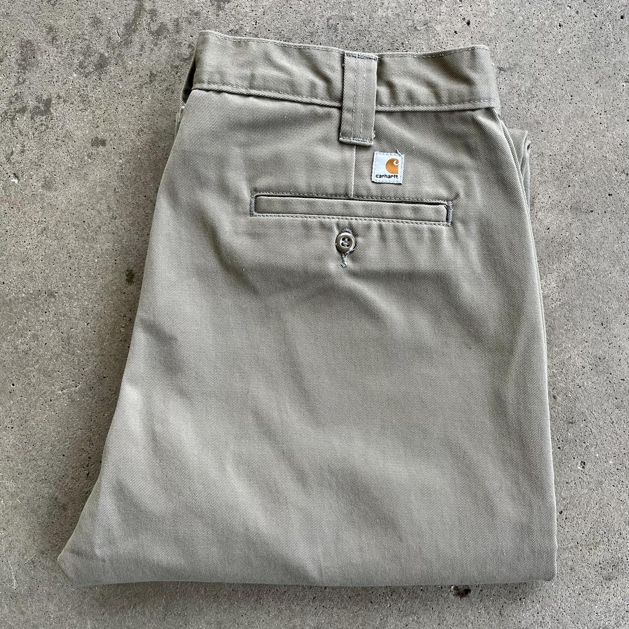 Carhartt Khaki Pants 36. These pants are in great... Depop