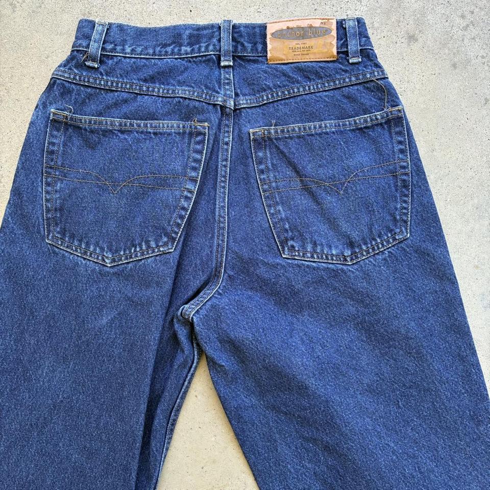 Vintage Anchor Blue Wide Leg Jeans 36 Men's size 36 | Depop