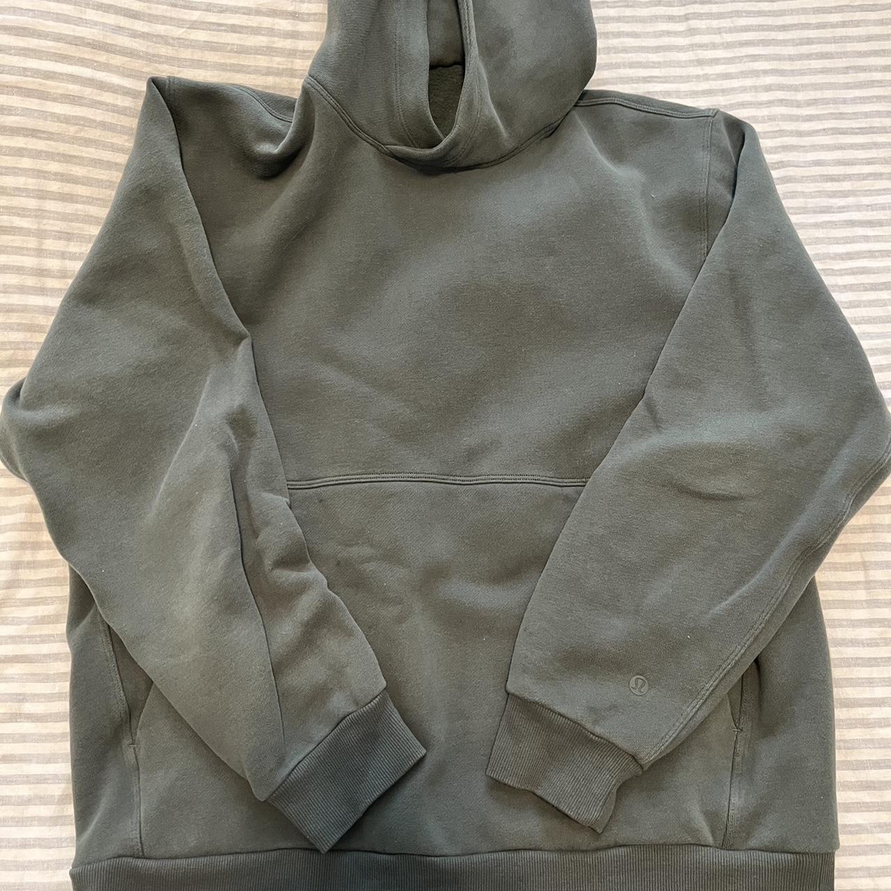 Lululemon steady state hoodie, dark forest, like new... - Depop