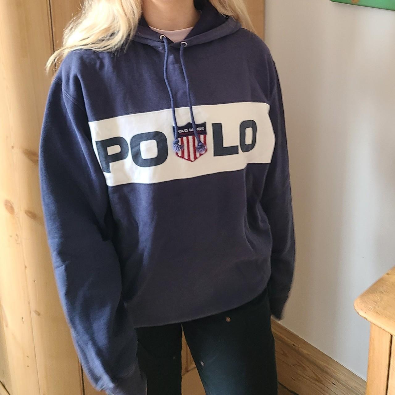 1990s Polo Sport K Swiss Hoodie Vintage Ralph