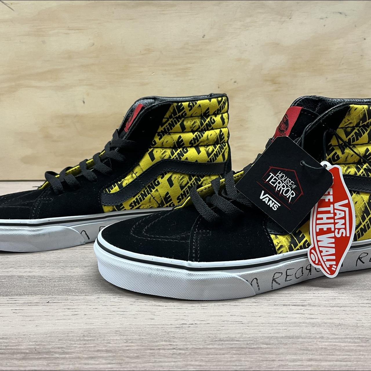 Vans hot sale red yellow