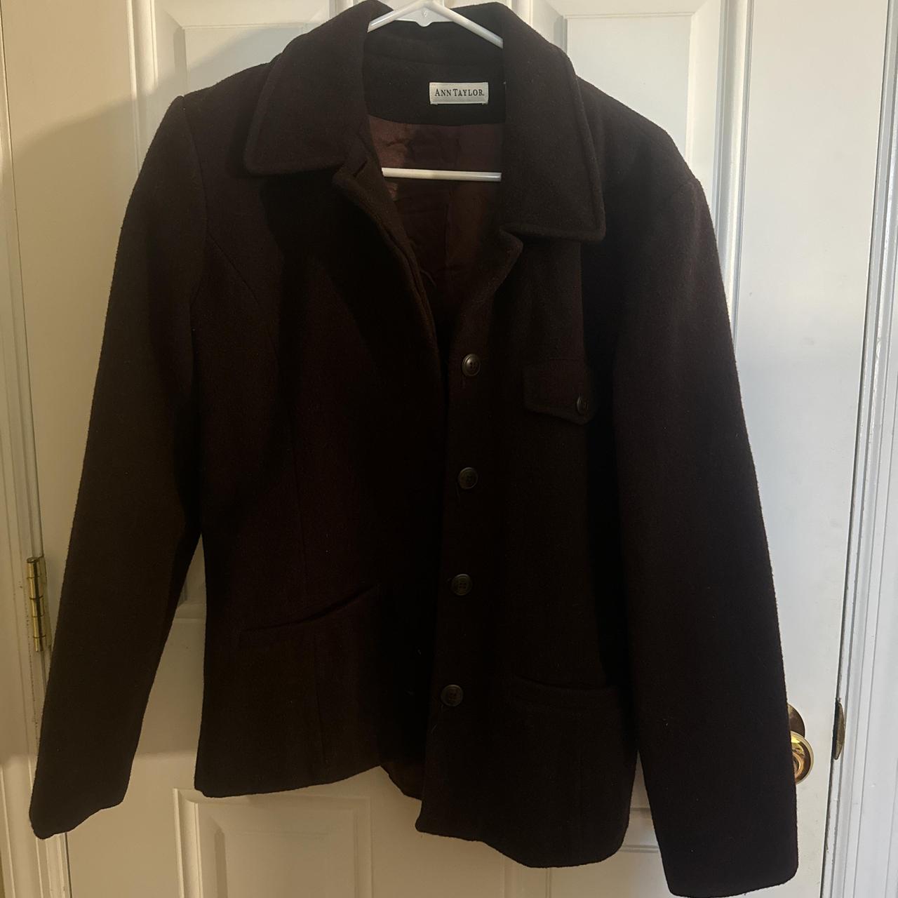 Brown Ann Taylor jacket. Selling at a really good... - Depop