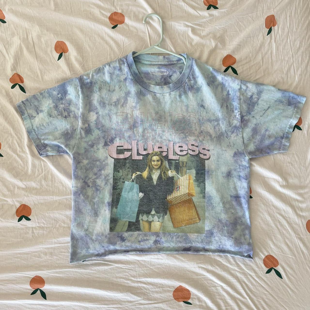 clueless tie dye shirt