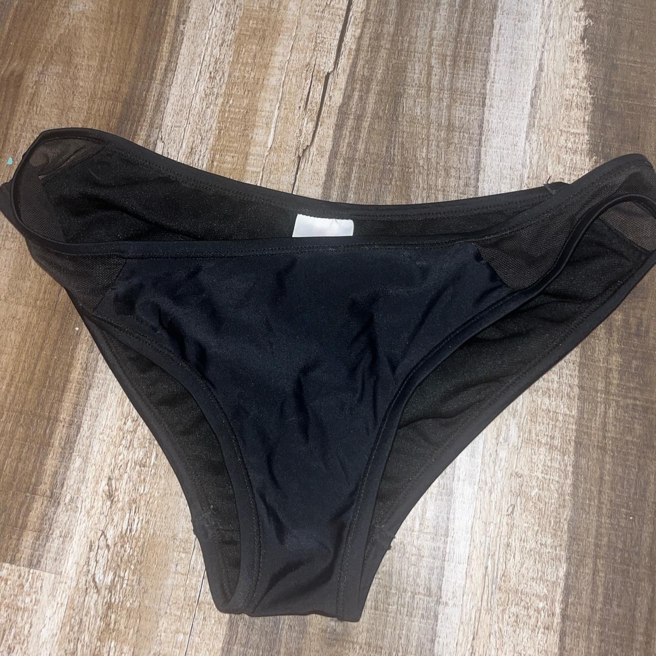 Women's Black Bikini-and-tankini-bottoms | Depop