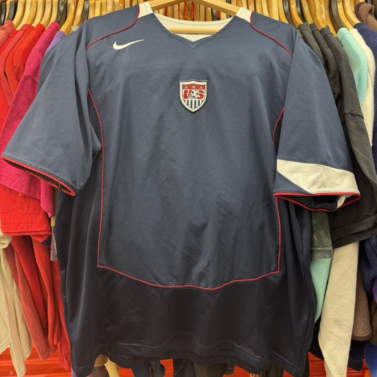 00’s Team USA Soccer Jersey. . . SZ L . . #Soccer... - Depop