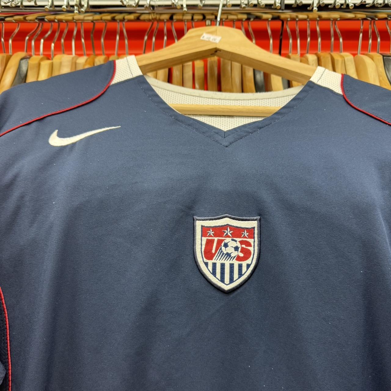 00’s Team USA Soccer Jersey. . . SZ L . . #Soccer... - Depop