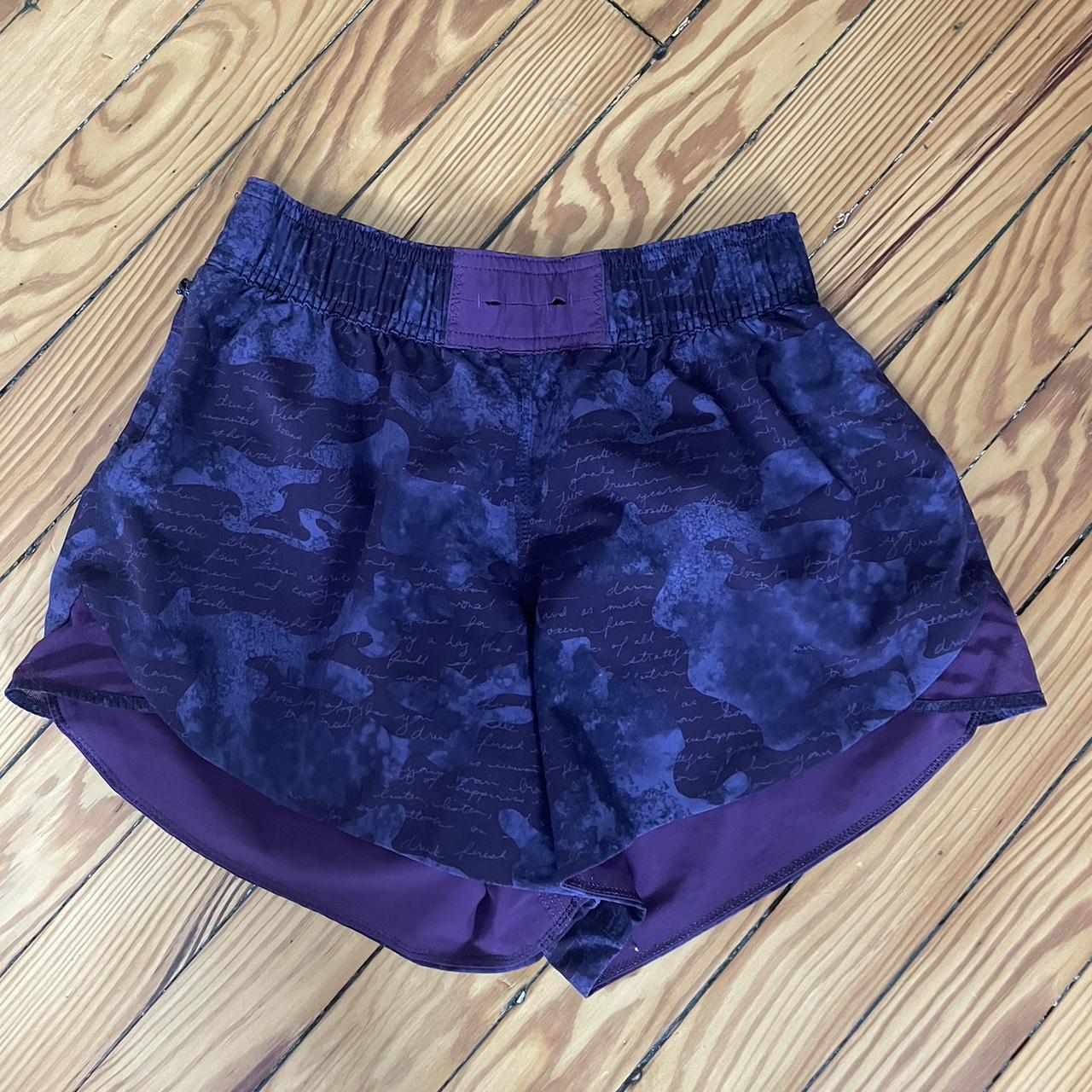 Lululemon Shorts Unlined! With mesh detail and - Depop