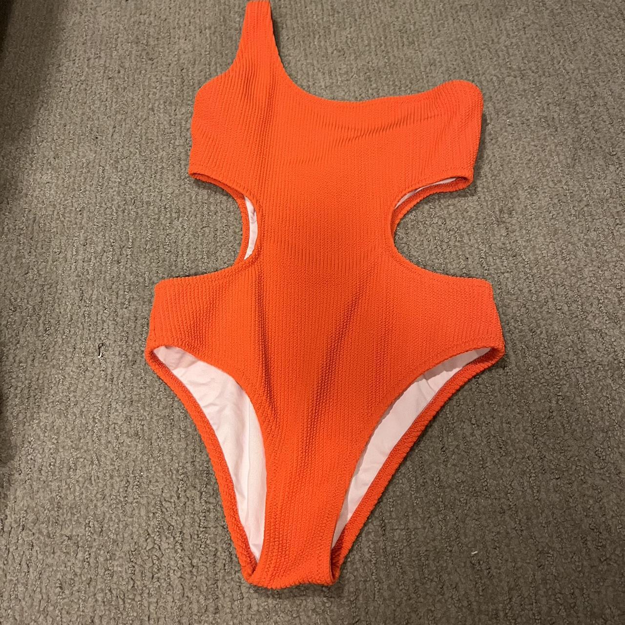 Victoria’s Secret Pink one piece cut out swimsuit.... Depop