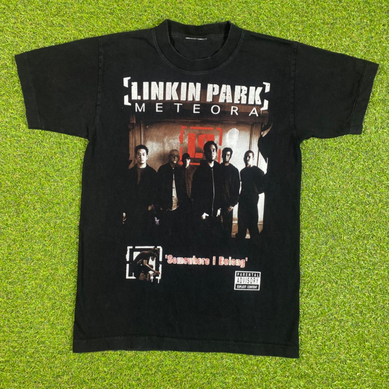 Vintage Y2K Linkin Park tee rock band streetwear...