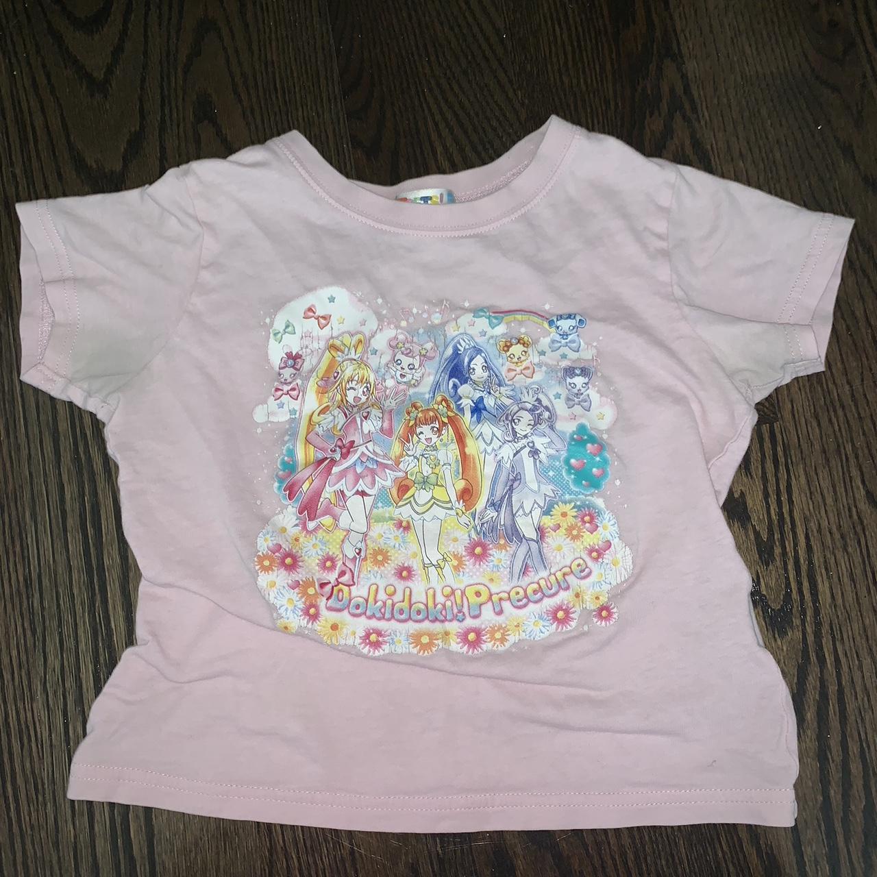 Doki Doki Precure Baby Tee In Good Condition Depop