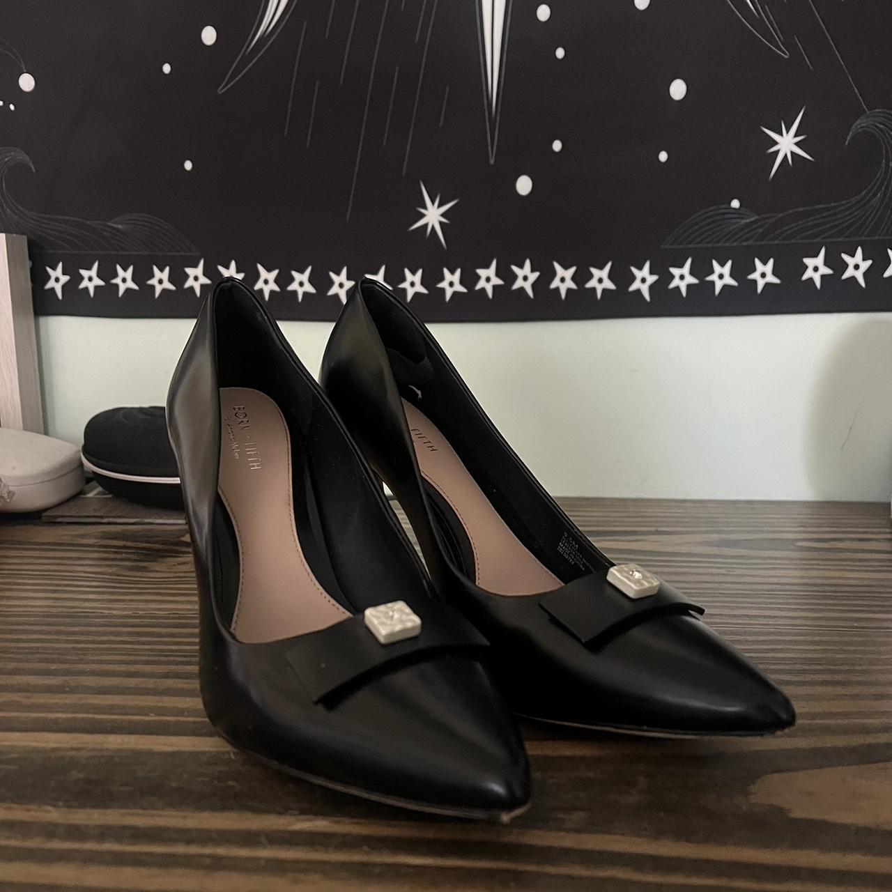 antonio melani black heels