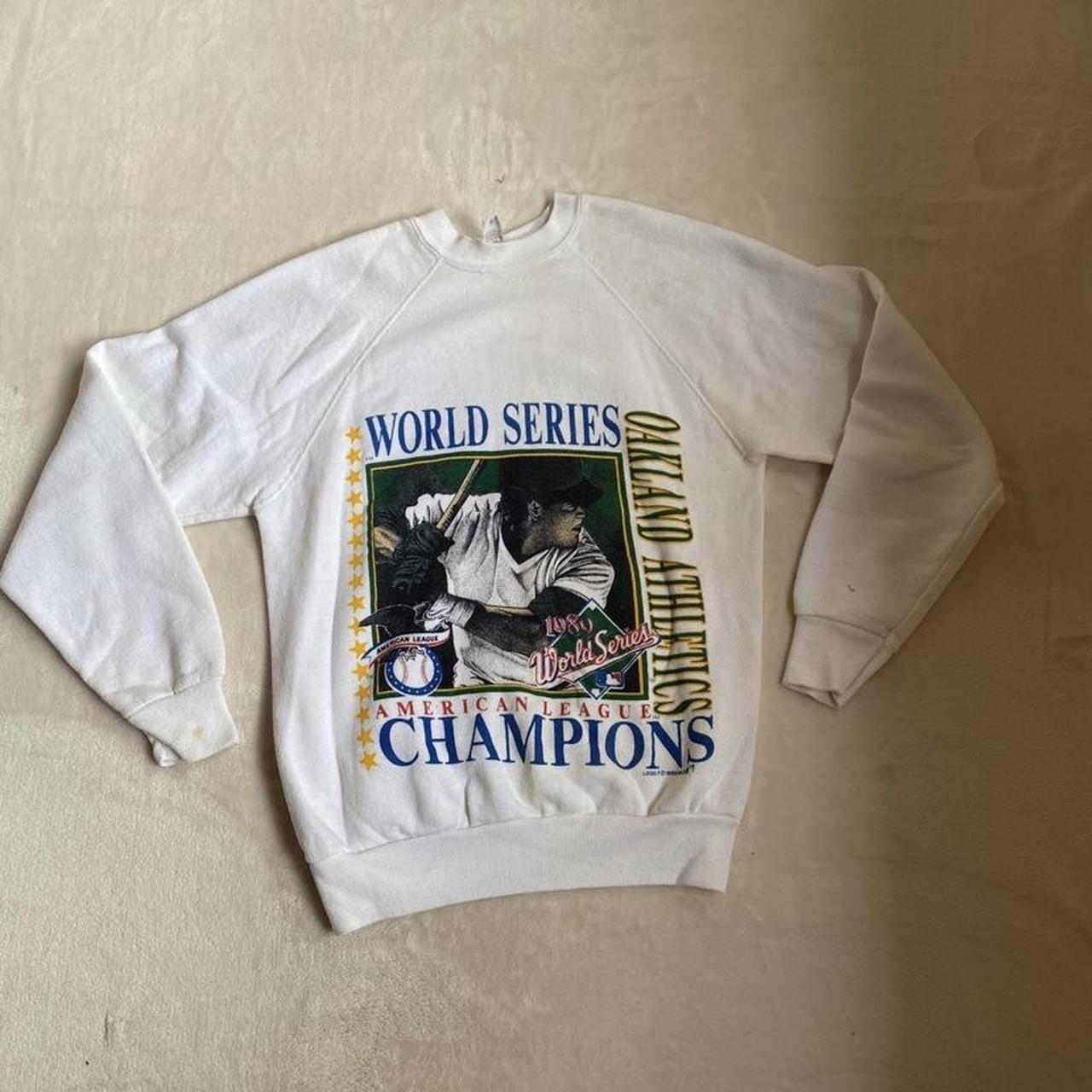 Vintage 1989 Oakland Athletics World Series Champions T-Shirt